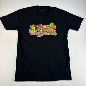 LIKE NEW: Hebru Brantley “NEVERMORE” Black Graphic T-Shirt